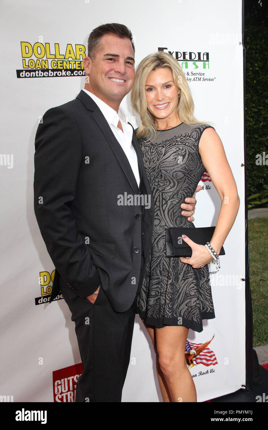 George Eads, Monika Casey  08/12/2013 'Gutshot Straight' Special Screening held at Zanuck Theater at Fox Studios in Los Angeles, CA Photo by Izumi Hasegawa / HNW / PictureLux Stock Photo