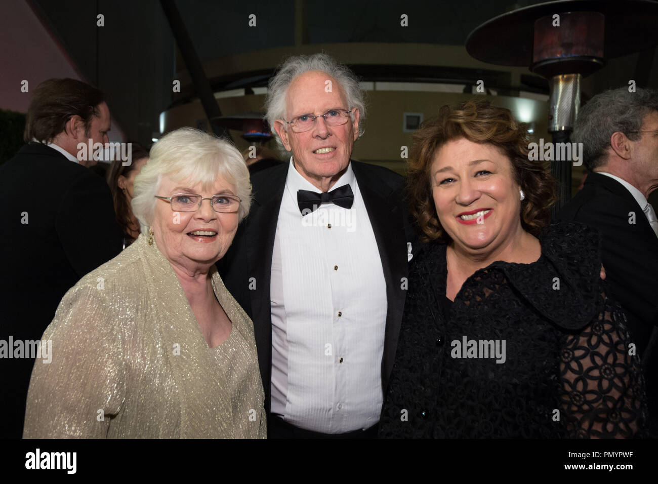 Actors June Squibb (left), Bruce Dern (center) and Margot Martindale attend the 2013 Governors Awards at The Ray Dolby Ballroom at Hollywood & Highland Center® in Hollywood, CA, on Saturday, November 16, 2013.  File Reference # 32184 016  For Editorial Use Only -  All Rights Reserved Stock Photo