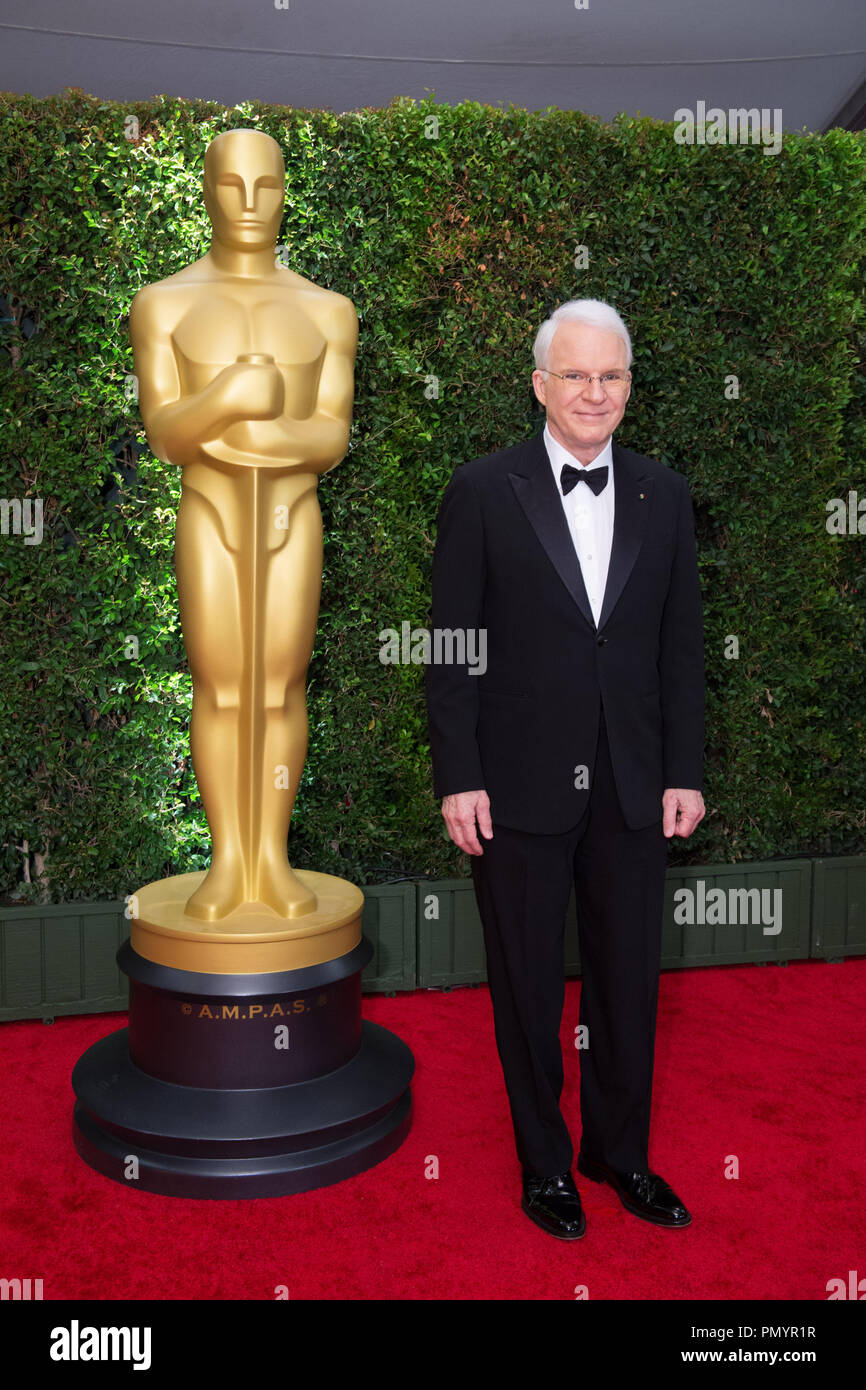 Honorary Award recipient Steve Martin attends the 5th Annual Governors Awards at The Ray Dolby Ballroom at Hollywood & Highland Center® in Hollywood, CA, on Saturday, November 16, 2013.  File Reference # 32184 048  For Editorial Use Only -  All Rights Reserved Stock Photo