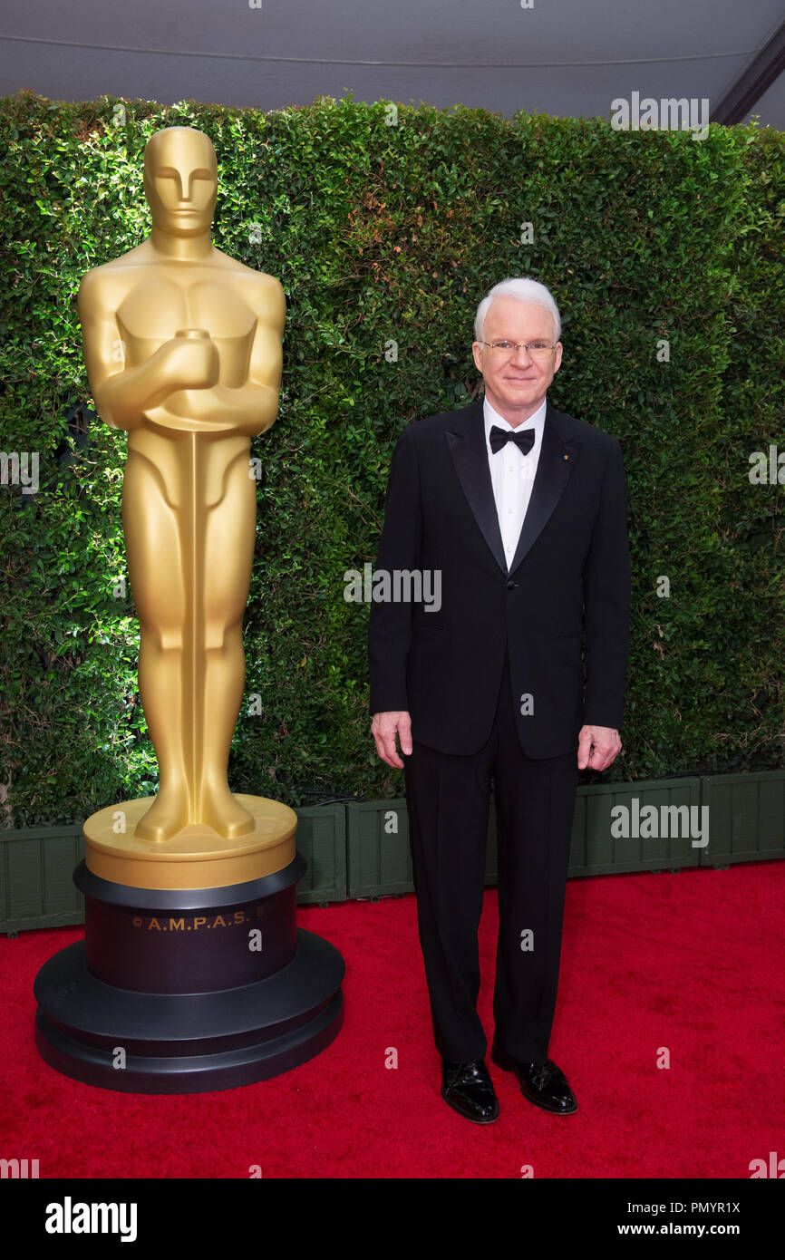 Honorary Award recipient Steve Martin attends the 5th Annual Governors Awards at The Ray Dolby Ballroom at Hollywood & Highland Center® in Hollywood, CA, on Saturday, November 16, 2013.  File Reference # 32184 049  For Editorial Use Only -  All Rights Reserved Stock Photo