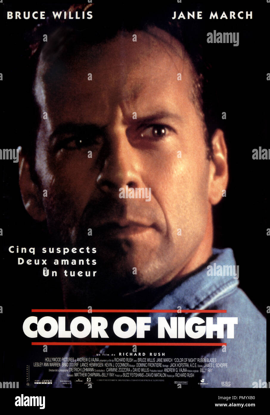 Color Of Night 1994 Bruce Willis Stock Photos & Color Of Night 1994