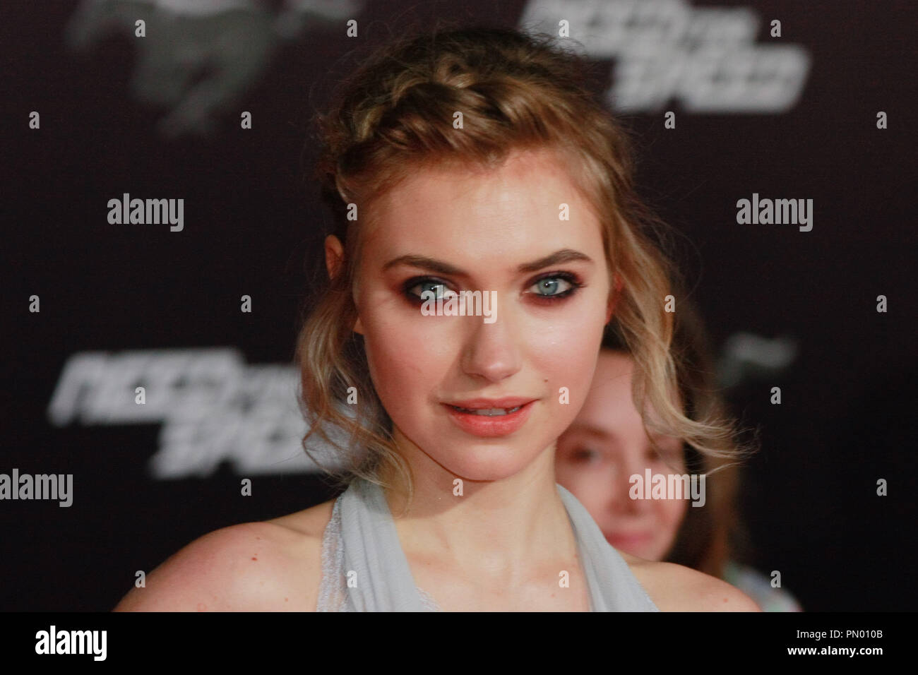 Imogen Poots at the Dreamworks' Pictures premiere of "Need For Speed ...
