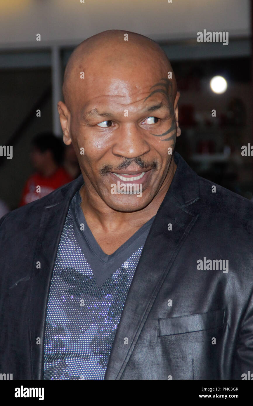 Mike Tyson at Summit Entertainment