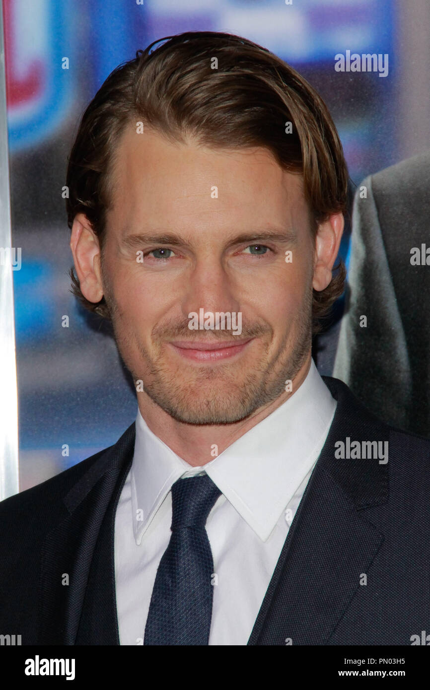 Josh Pence at Summit Entertainment's premiere of 'Draft Day'. Arrivals held at The Regency Village Theatre in Westwood, CA, April 7, 2014. Photo by Joe Martinez / PictureLux Stock Photo