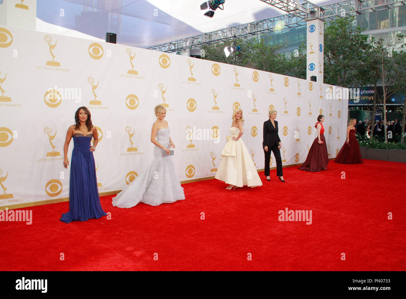 Carrie Ann Inaba, Malin Akerman and others at the 65th Primetime Emmy Awards held at the Nokia Theatre L.A. Live  in Los Angeles, CA, on September 22, 2013. Photo by Joe Martinez / PictureLux Stock Photo