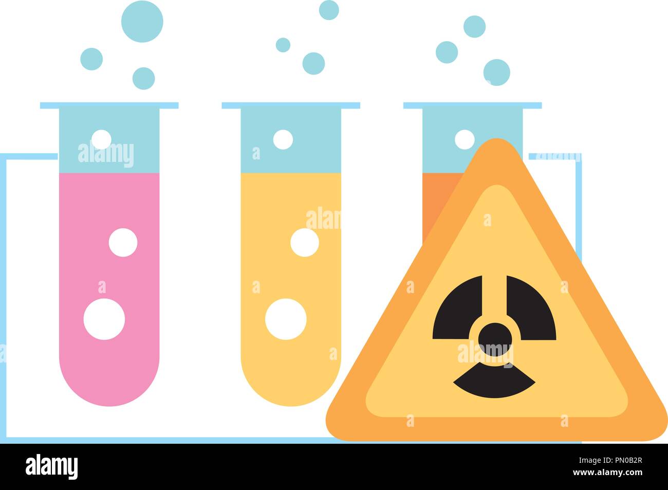 test tubes laboratory hazard analysis Stock Vector Image & Art Alamy