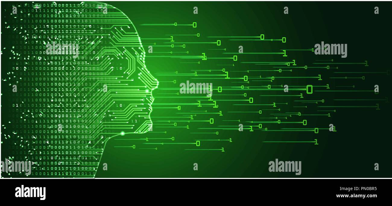 Big data and artificial intelligence vector concept Stock Vector Image ...