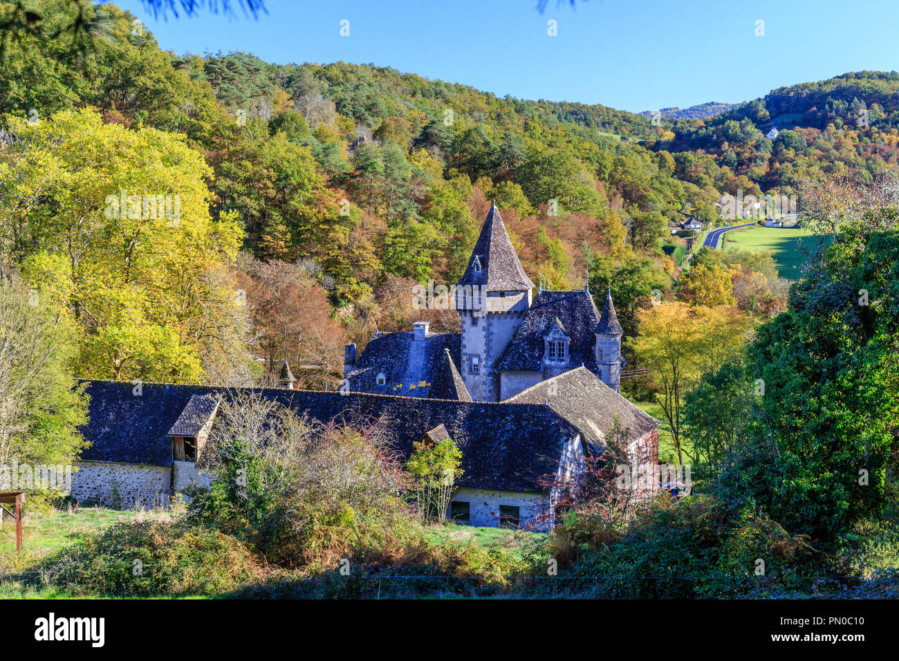 France, Correze, Saint Chamant, Chateau de Soulages // France, Corrèze