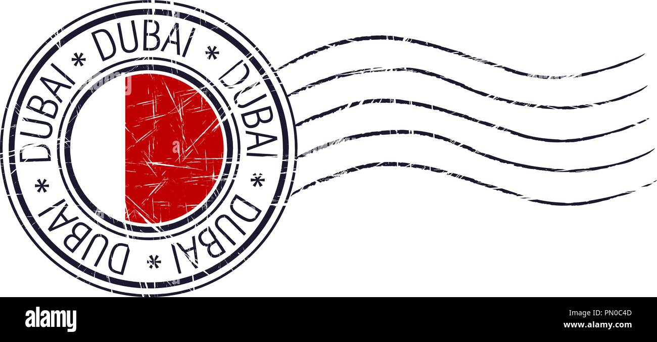 Dubai stamp hires stock photography and images Alamy