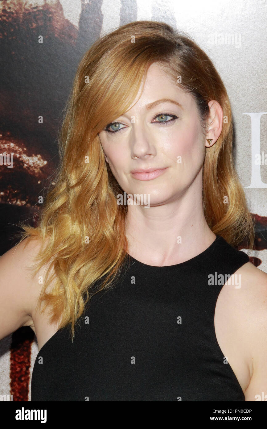 Judy Greer at the World Premiere of MGM and Screen Gems' 'Carrie'. Arrivals held at Arclight Cinemas in Hollywood, CA, October 7, 2013. Photo by Joe Martinez / PictureLux Stock Photo