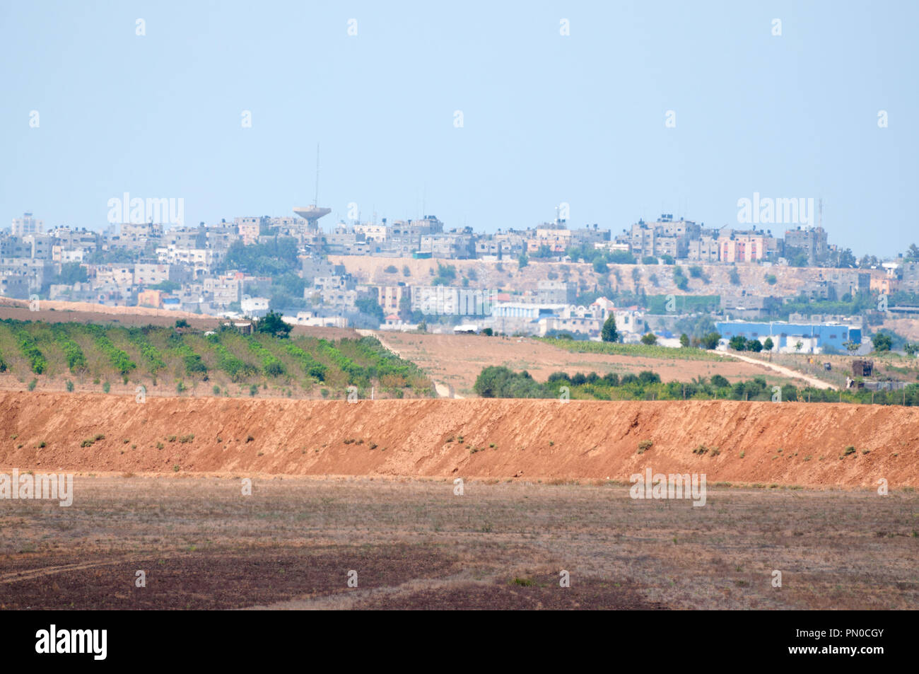 Gaza strip region Stock Photo