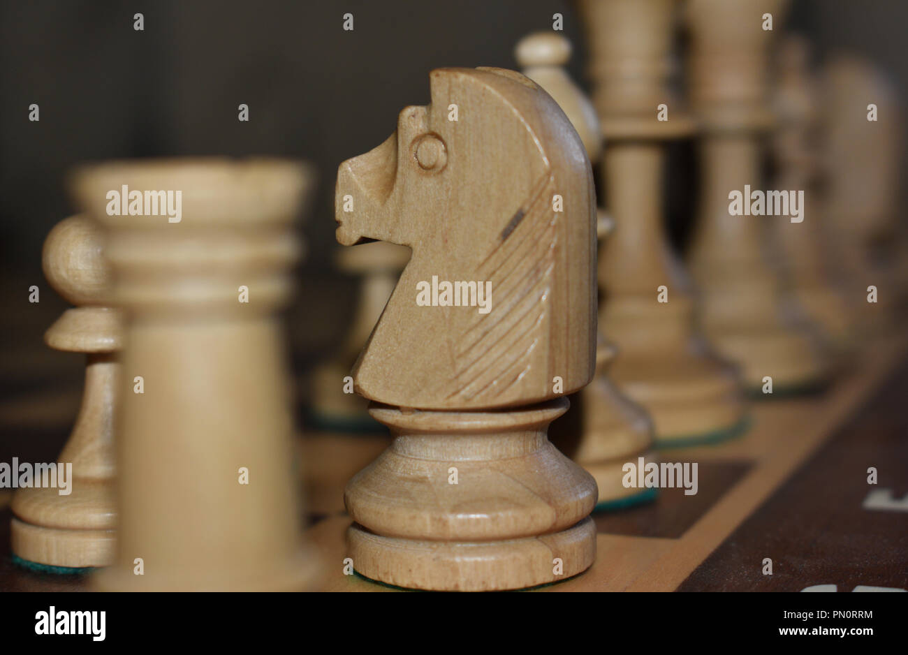 Chess Opening: Benoni Defense, Modern Variation Stock Photo - Alamy