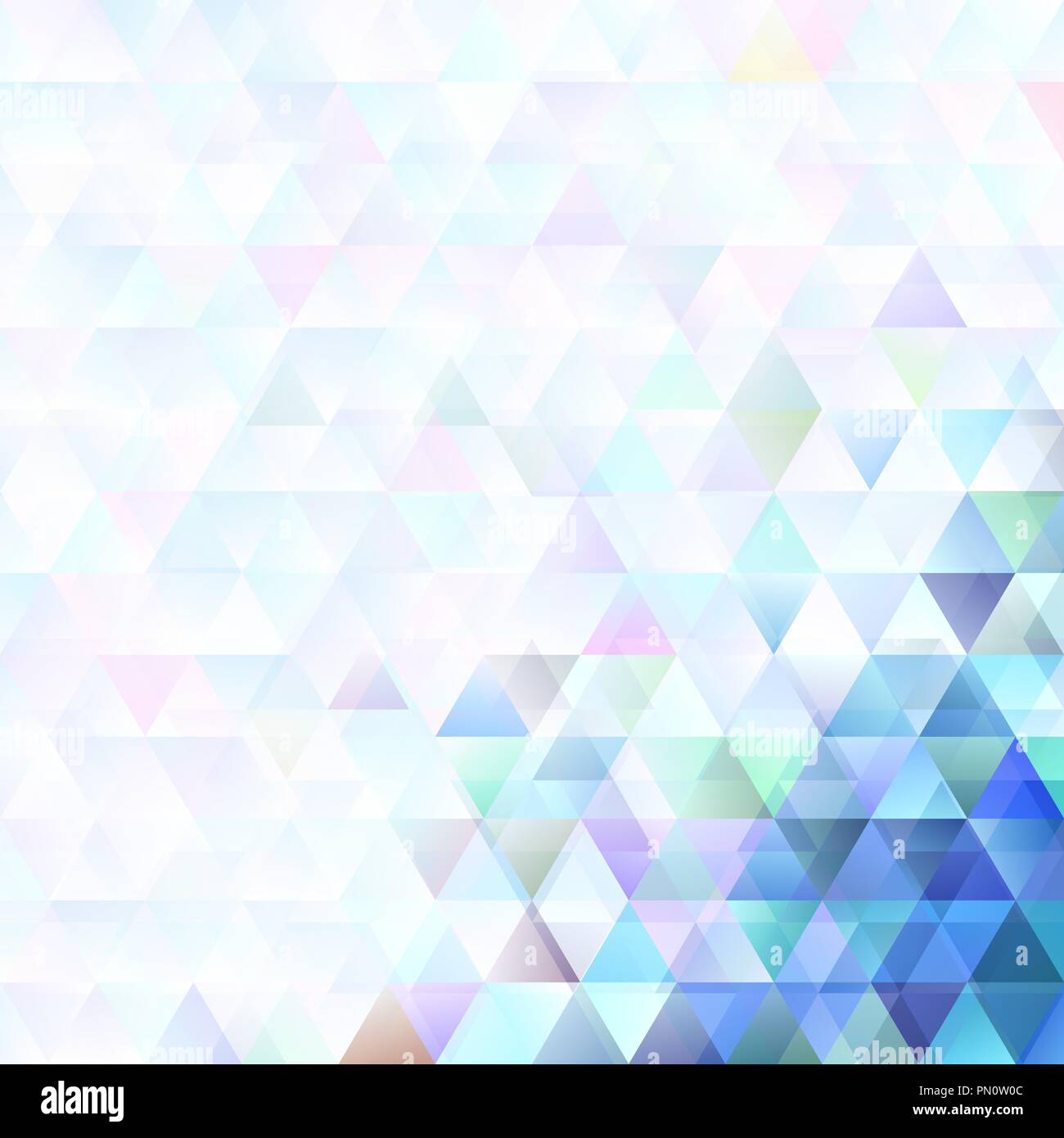 Geometric double polygonal triangle background - vector graphic Stock Vector