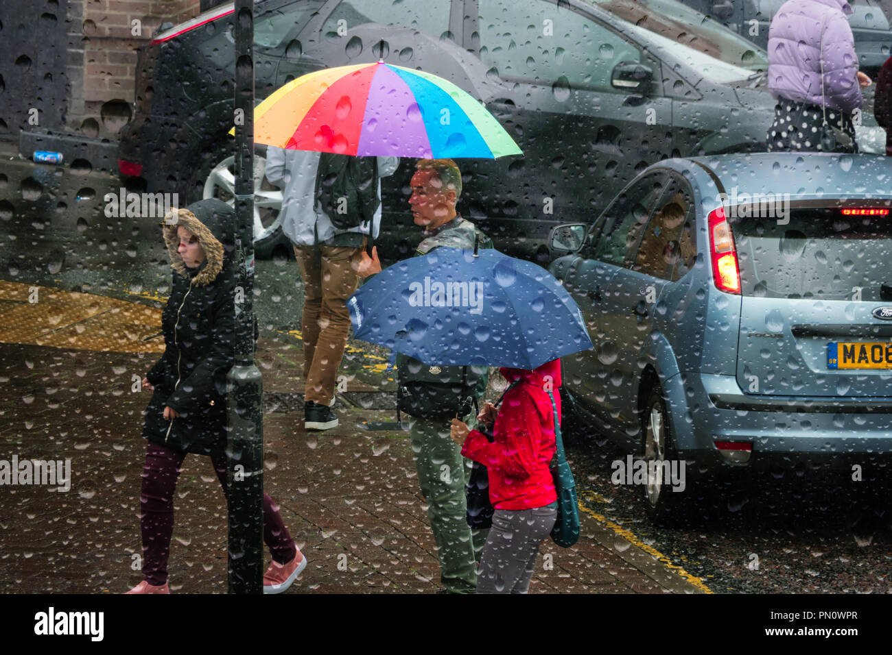 Caught In The Shower High Resolution Stock Photography and Images - Alamy