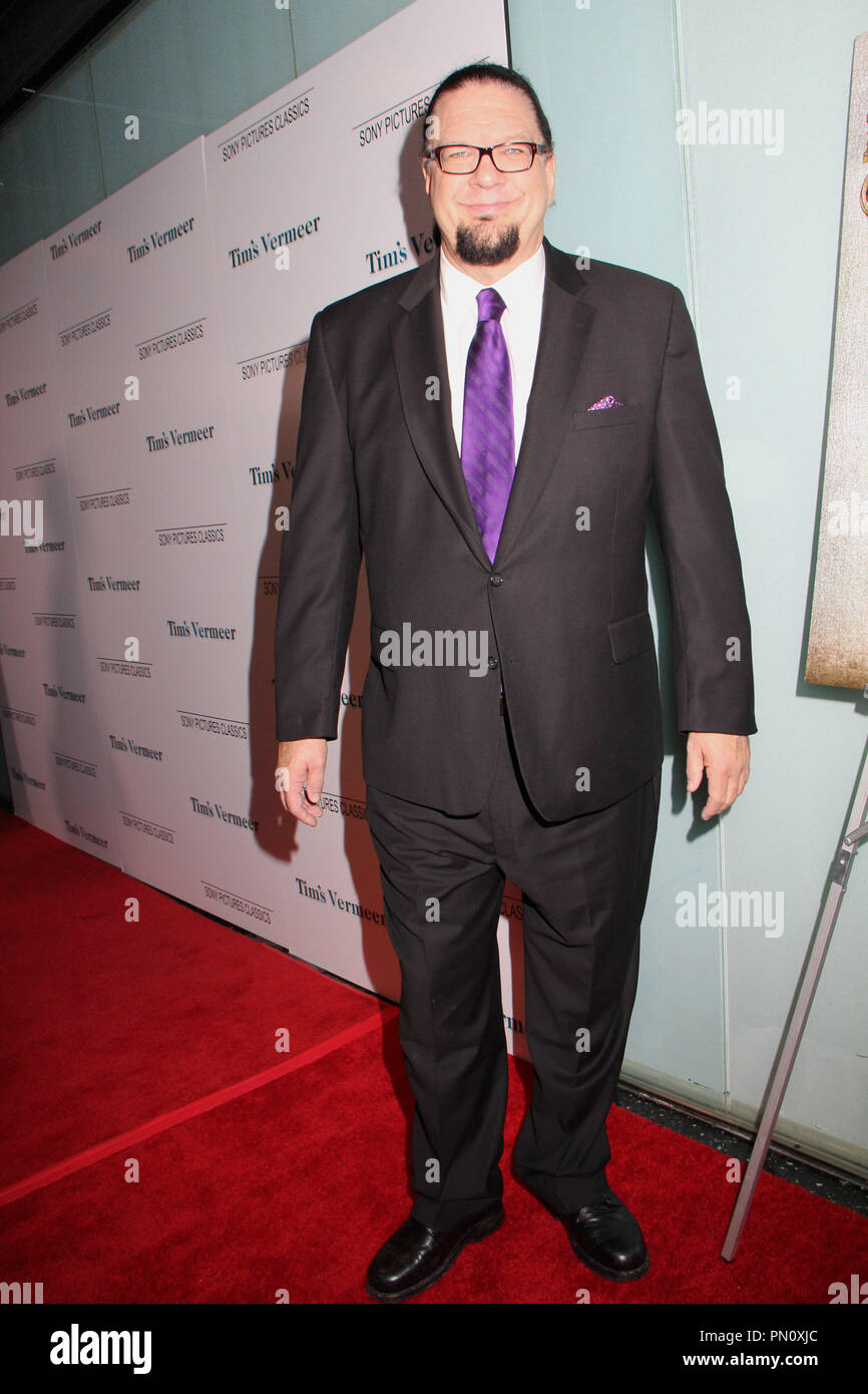 Penn Jillette 01/29/2014 Los Angeles Premiere of &ldquo;Tim&rsquo;s Vermeer&rdquo; held