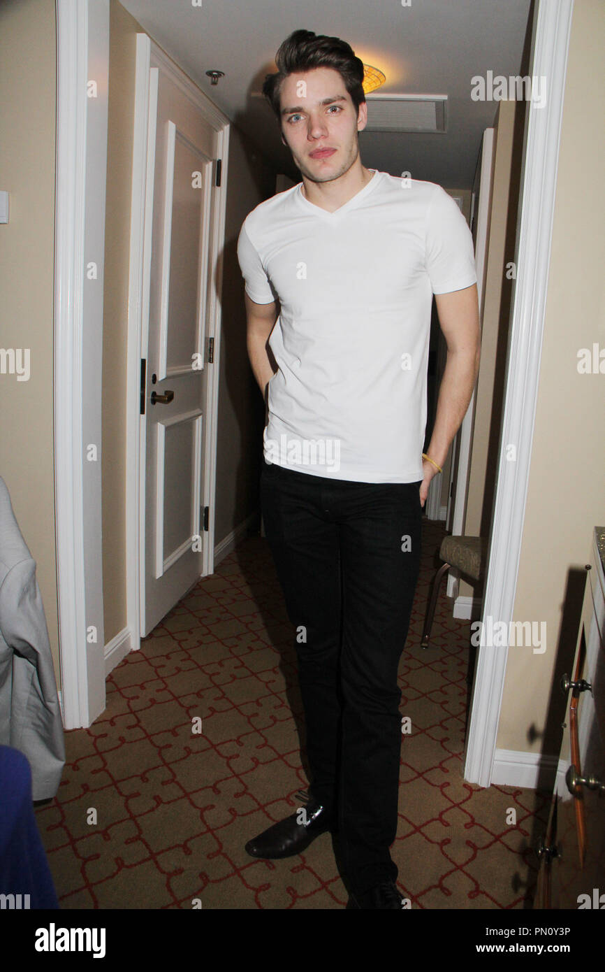 Dominic Sherwood  02/01/2014 "Vampire Academy" Press Day held at The Four Seasons Los Angeles at Beverly Hills in Los Angeles, CA Photo by Izumi Hasegawa / HNW / PictureLux Stock Photo