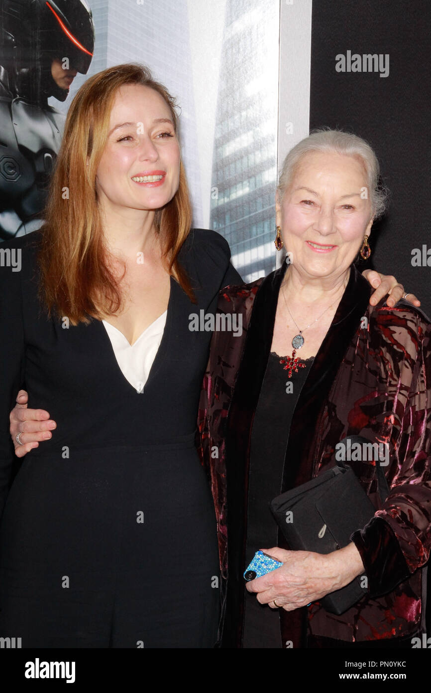 Jennifer Ehle and mother Rosemary Harris at the Metro Goldwyn Mayer