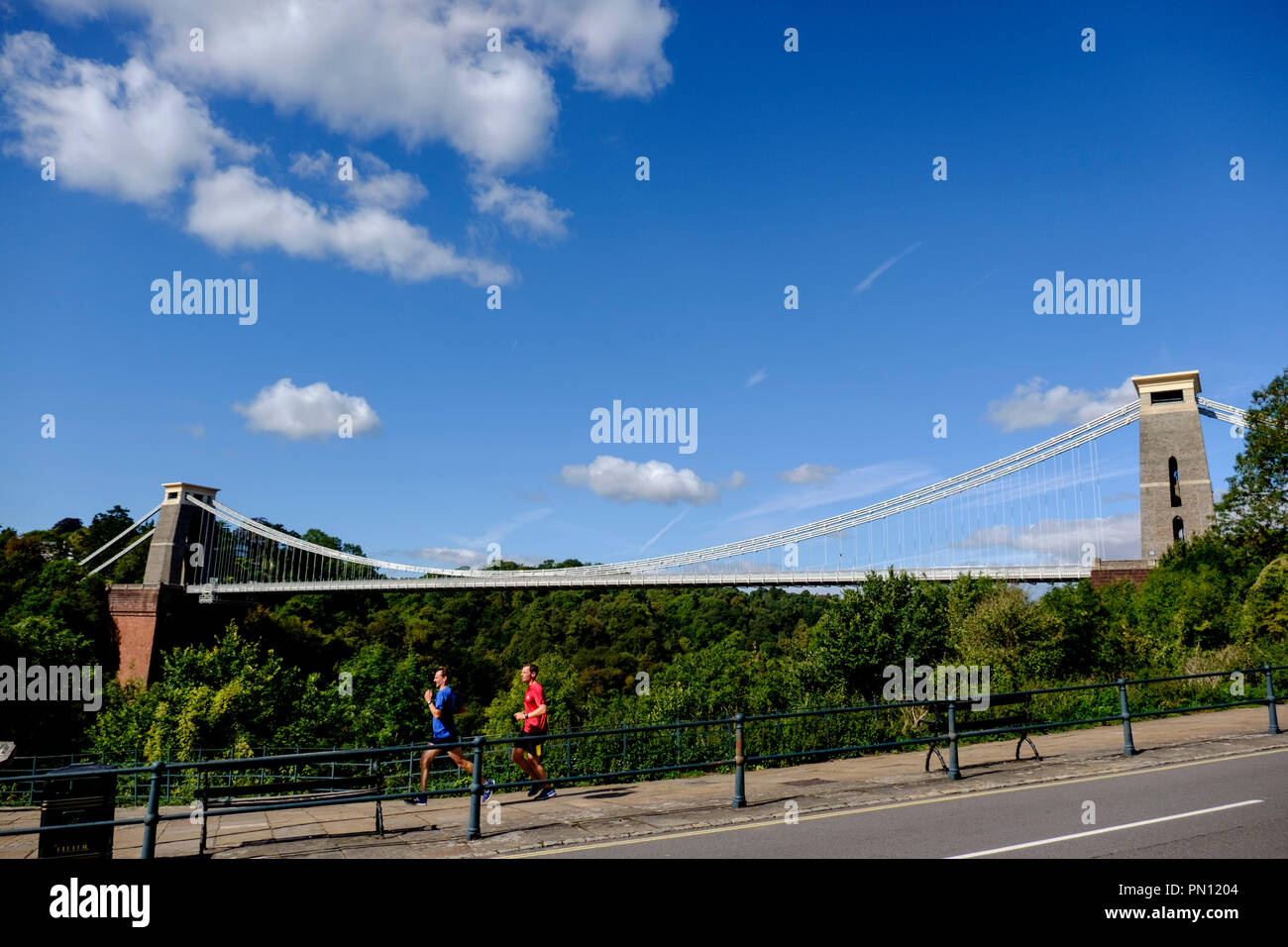 Around Clifton Bristol England UK clifton suspension bridge Stock Photo ...