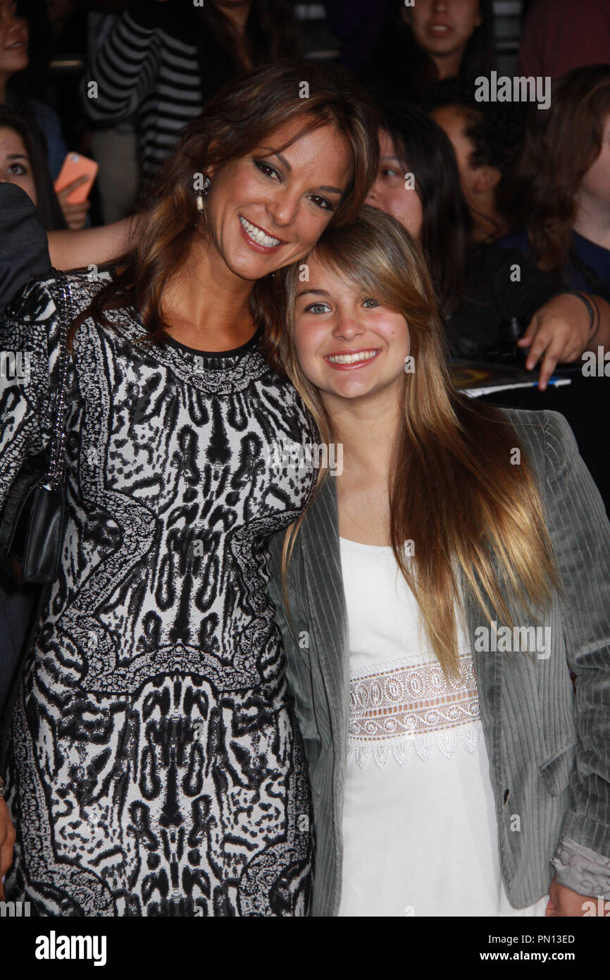 Eva LaRue, Kaya McKenna Callahan  03/18/2014 The World Premiere of 'Divergent' held at The Regency Bruin Theatre in Westwood, CA Photo by Izumi Hasegawa / HNW / PictureLux Stock Photo