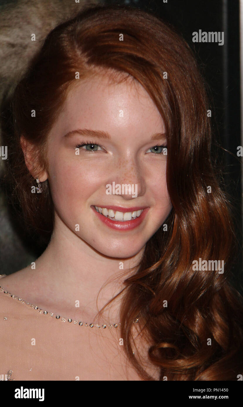 Annalise Basso  04/03/2014 'Oculus' Premiere held at TCL Chinese 6 in Hollywood, CA Photo by Denzel John / HNW / PictureLux Stock Photo