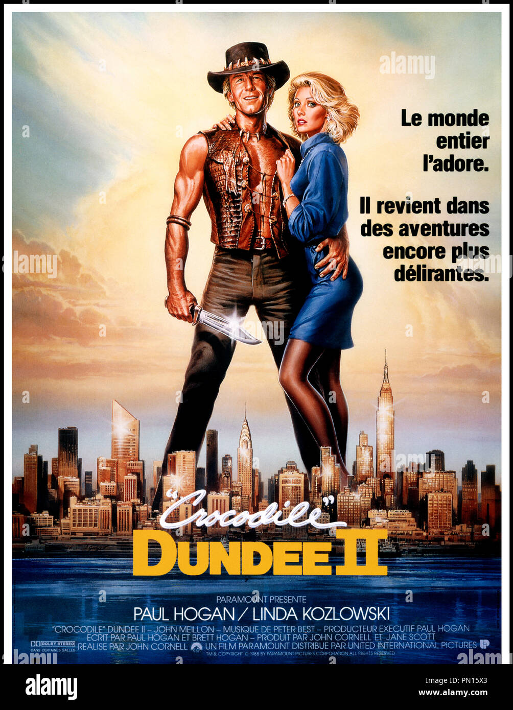 Linda Kozlowski Crocodile Dundee Stock Photos & Linda ...
