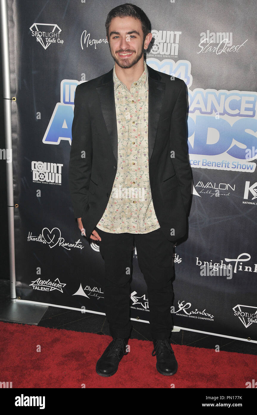 SYTYCD Season 11 Winner Ricky Ubeda at the 2014 Industry Dance Awards held at the Avalon in Hollywood, CA. The event took place on Wednesday, September 10, 2014. Photo by PRPP PRPP / PictureLux  File Reference # 32433 041PRPP01  For Editorial Use Only -  All Rights Reserved Stock Photo