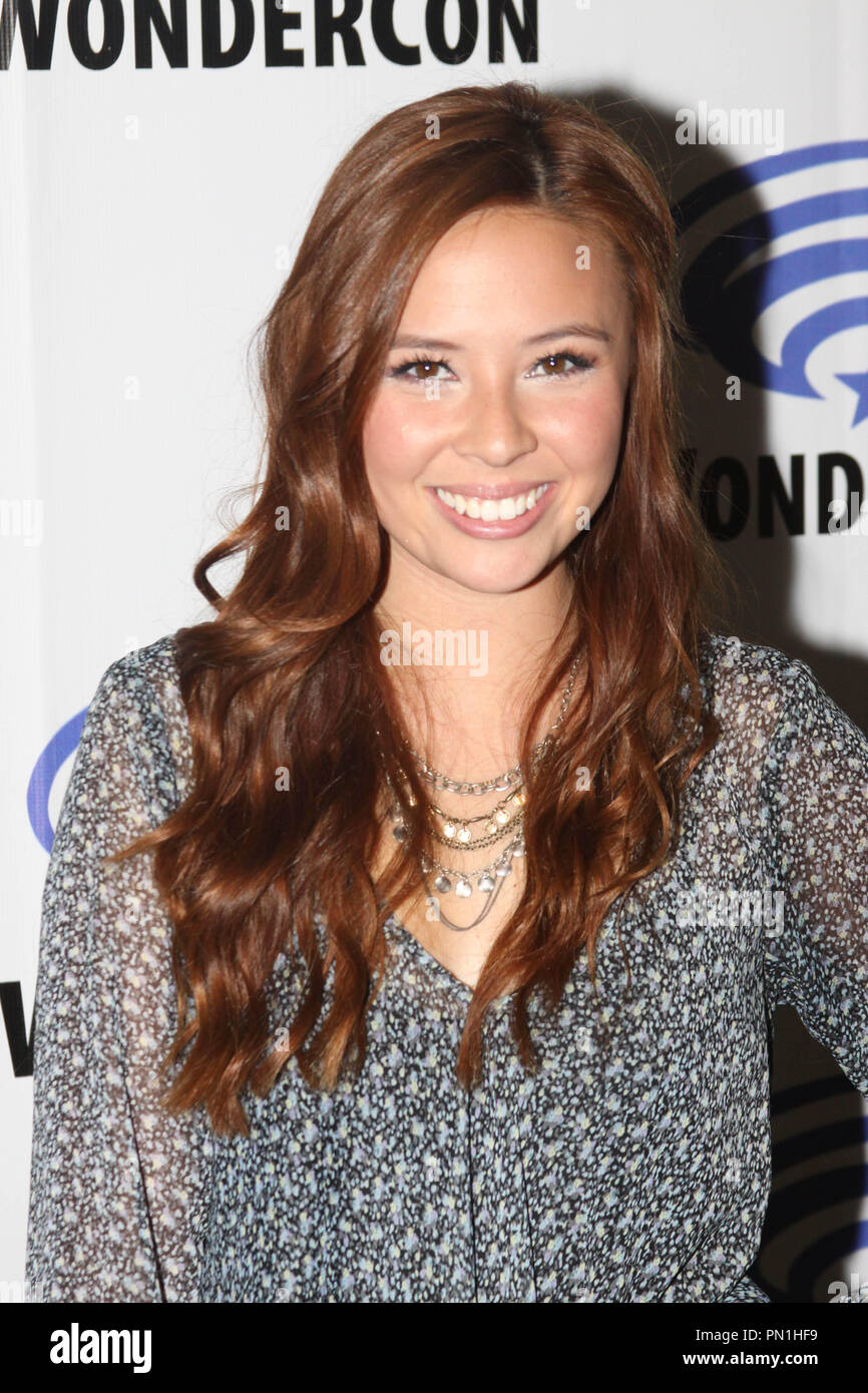 Malese Jow at the "Star Crossed" Press Line held at Wonder Con 2014 Day 1 at the Anaheim Convention Center. The event took place on April 18, 2014. Photo by: Richard Chavez / PictureLux Stock Photo