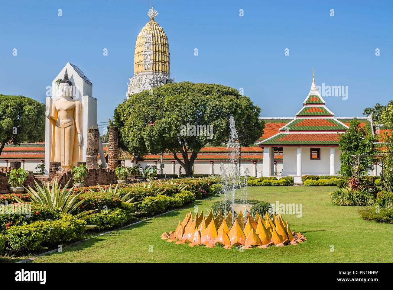 Wat Phra Sri Rattana Mahathat, Phitsanulok, Thailand Stock Photo