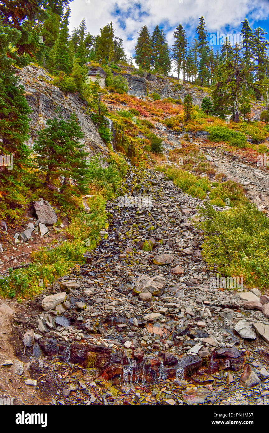 Crater Lake National Park in Oregon Stock Photo