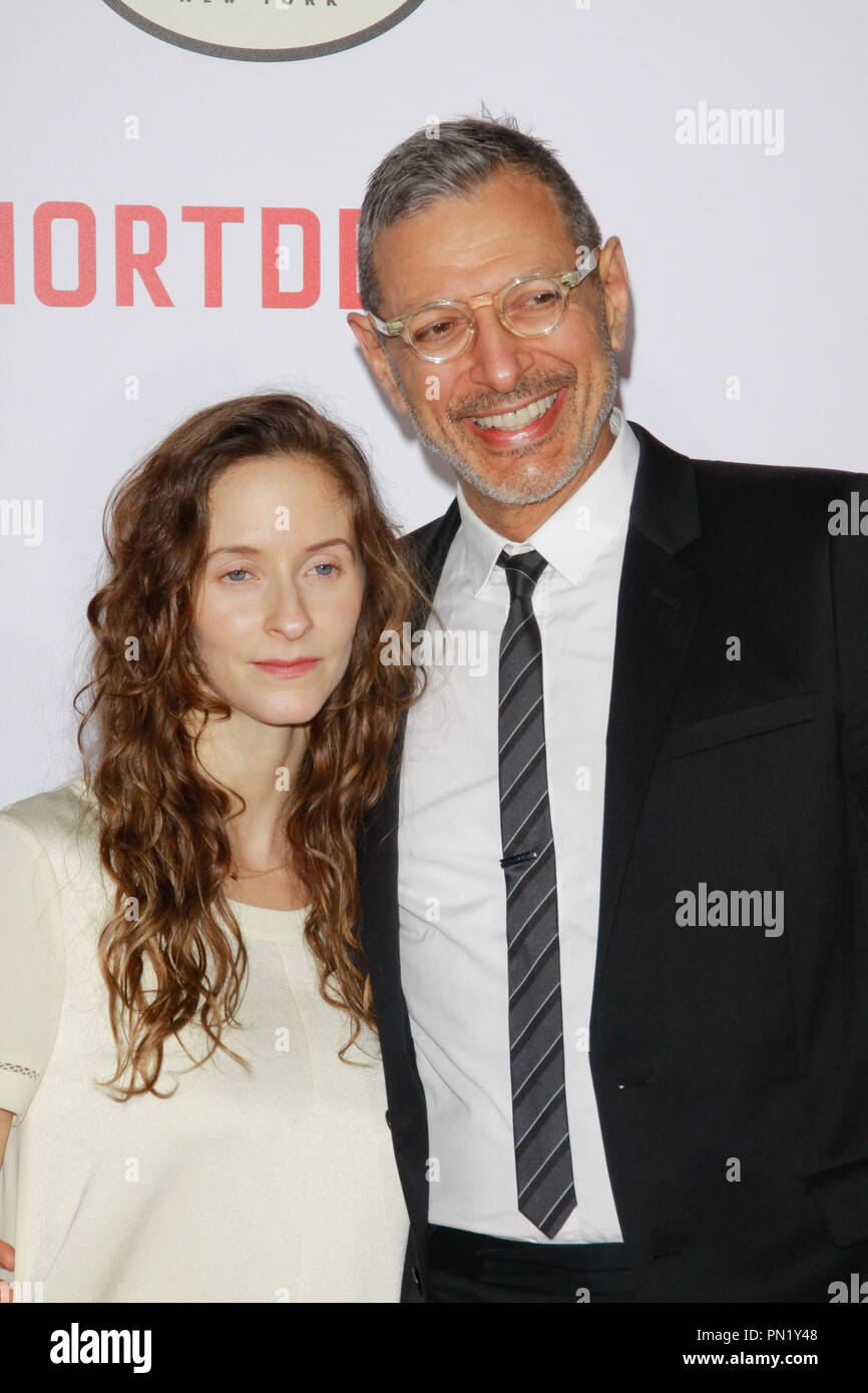 Emilie Livingston, Jeff Goldblum at the Premiere of Lionsgate's 'Mortdecai' held at the TCL Chinese Theater in Hollywood, CA, January 21, 2015. Photo by Joe Martinez / PictureLux Stock Photo