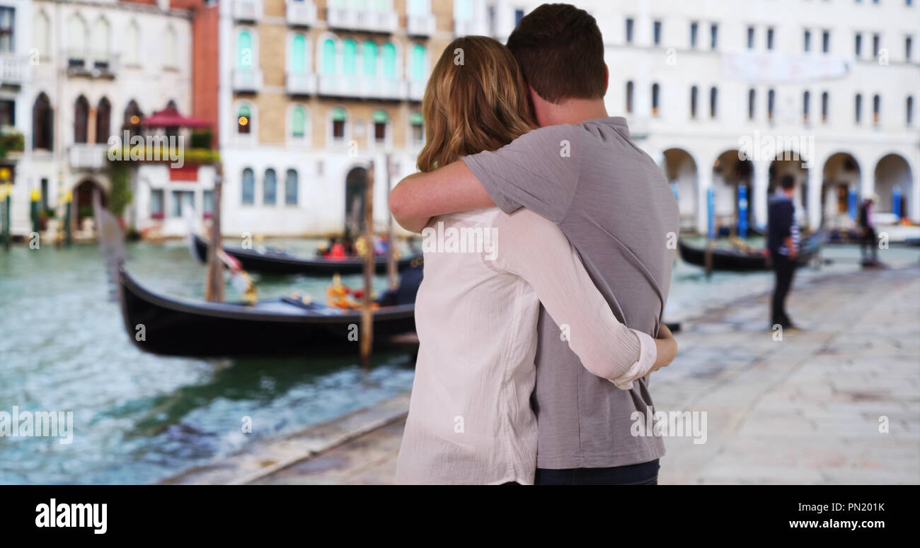 Married couple gondola venice hi-res stock photography and images - Alamy