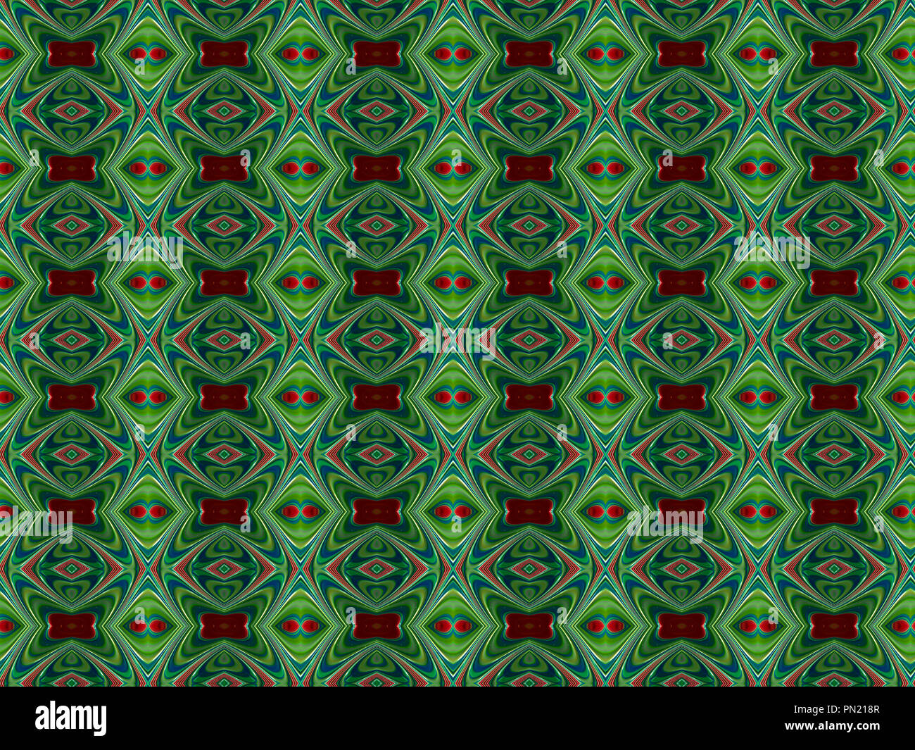 Green and black background pattern illustration Stock Photo