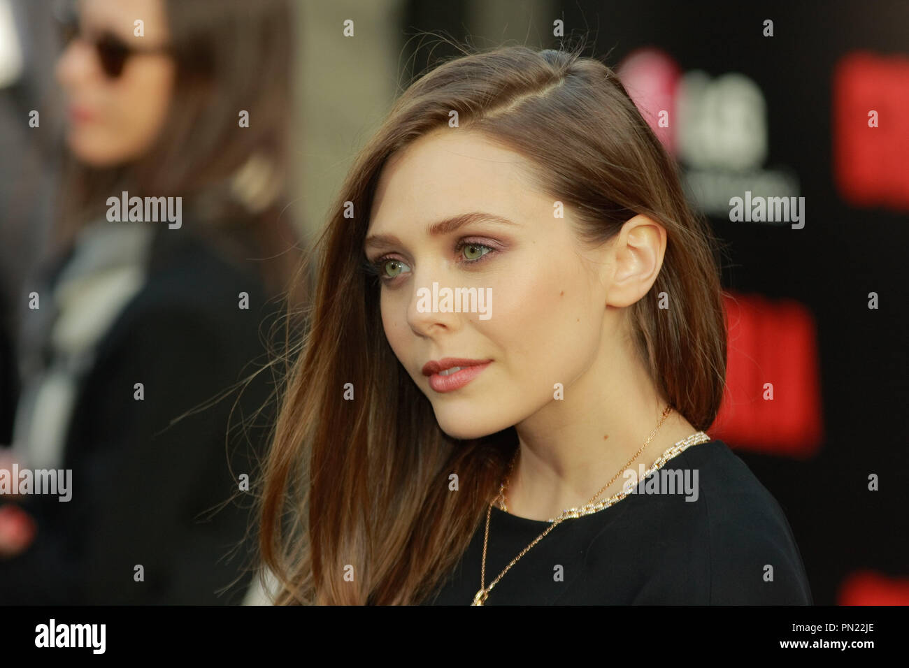 Elizabeth Olsen at the Warner Brothers Pictures' and Legendary Pictures ...