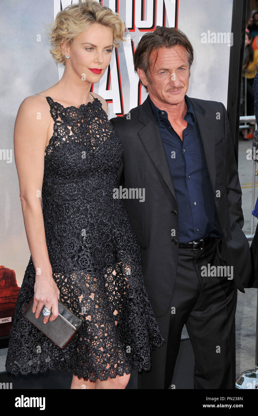 Charlize Theron & Sean Penn at 'A Million Ways To Die In The West' World Premiere held at the Regency Village Theatre in Westwood, CA. The event took place on Thursday, May 15, 2014. Photo by PRPP PRPP / PictureLux  File Reference # 32343 126PRPP01  For Editorial Use Only -  All Rights Reserved Stock Photo