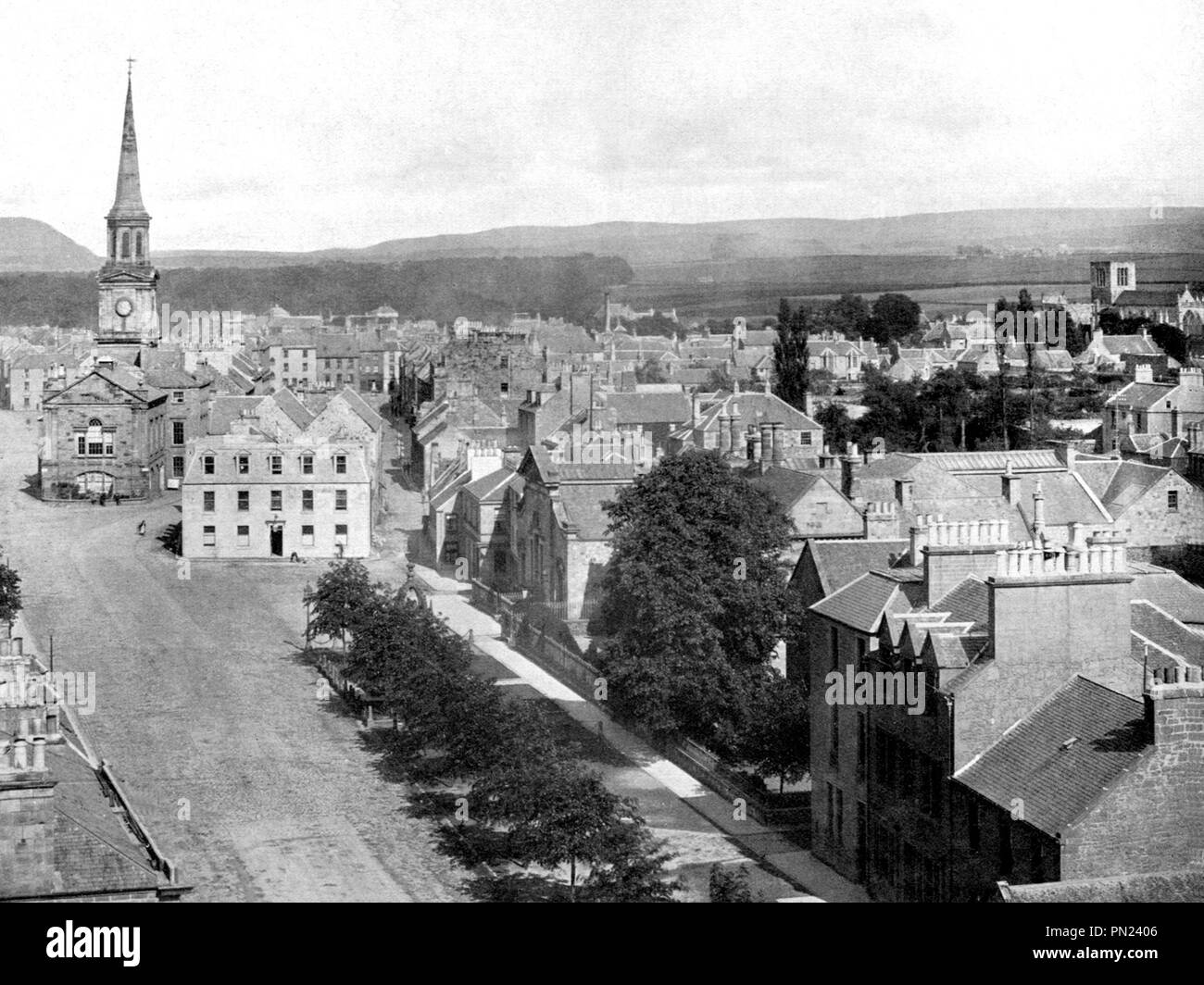 Haddington, early 1900s Stock Photo Alamy