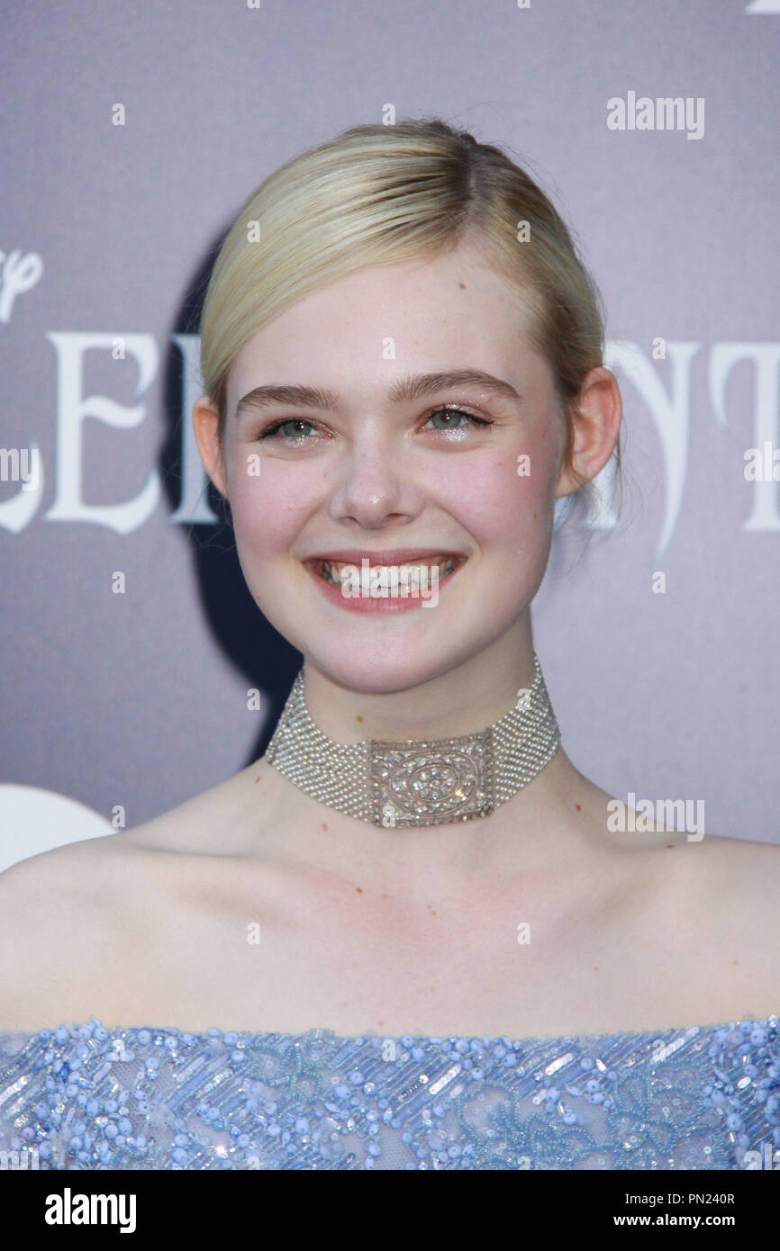 Elle Fanning 05/28/2014 "Maleficent" Premiere held at the El Capitan ...