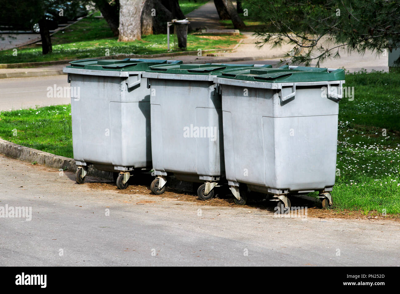 Old Metal Garbage Containers On The Street Trash Dumpsters Dirty Refuse Bins Street Scene Garbage Containers On The Park Recycling Industry Stock Photo Alamy Old Metal Garbage Containers On The Street Trash Dumpsters Dirty Refuse Bins Street Scene Garbage Containers On The Park Recycling Industry Stock Photo Alamy