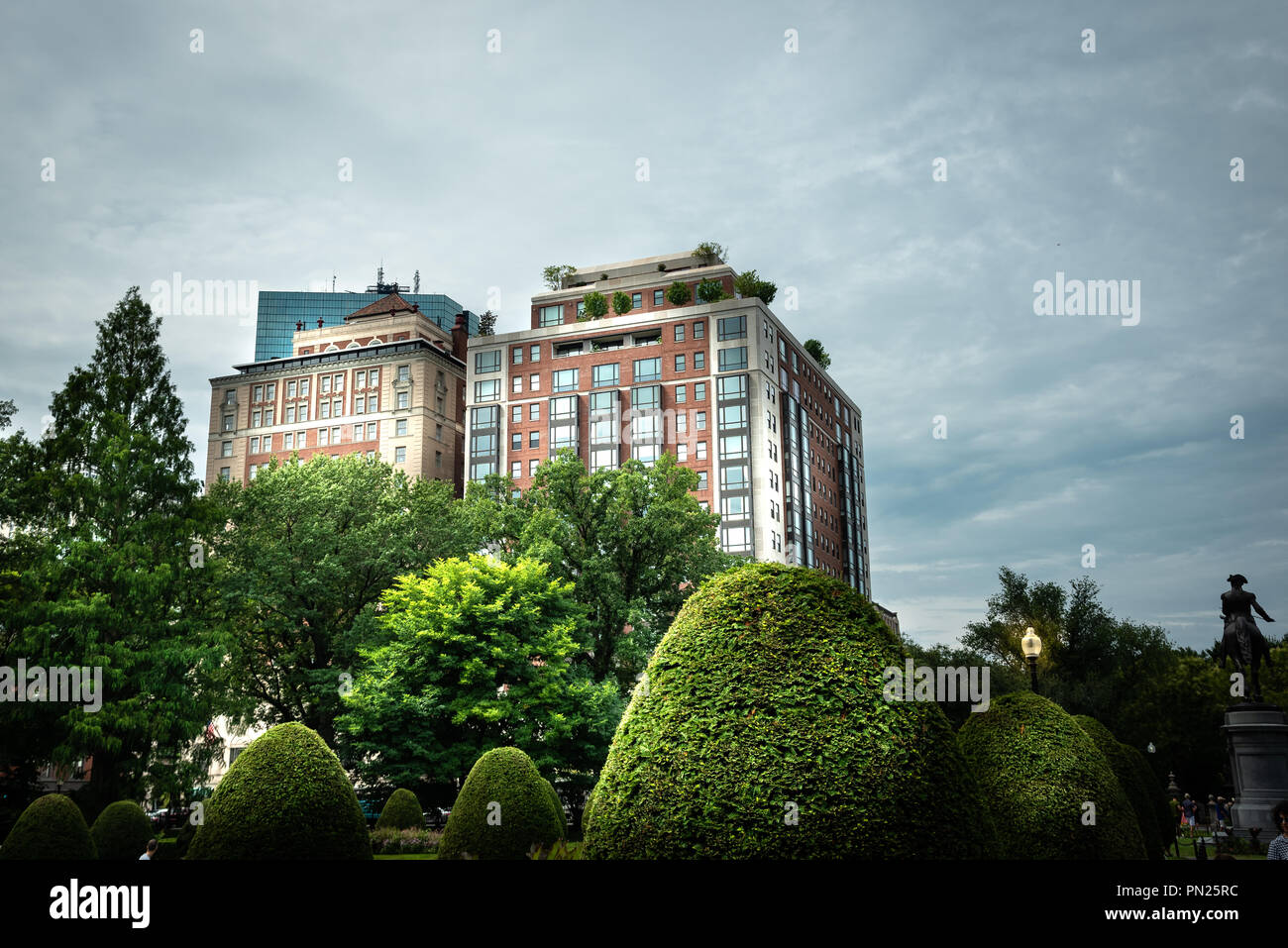 Boston Common At Twilight High Resolution Stock Photography And Images Alamy