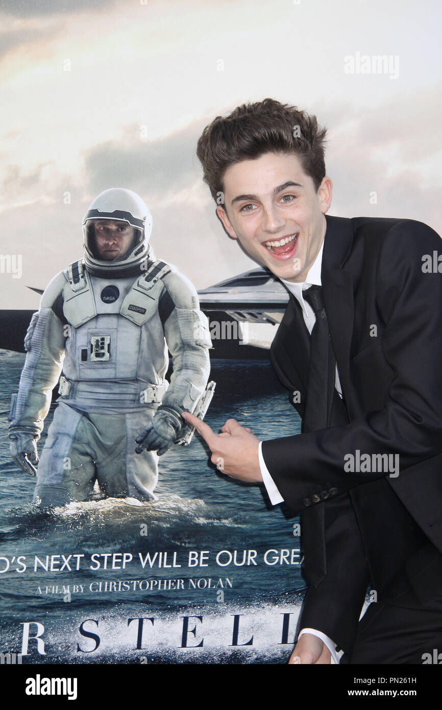 Interstellar timothee chalamet hi-res stock photography and images - Alamy