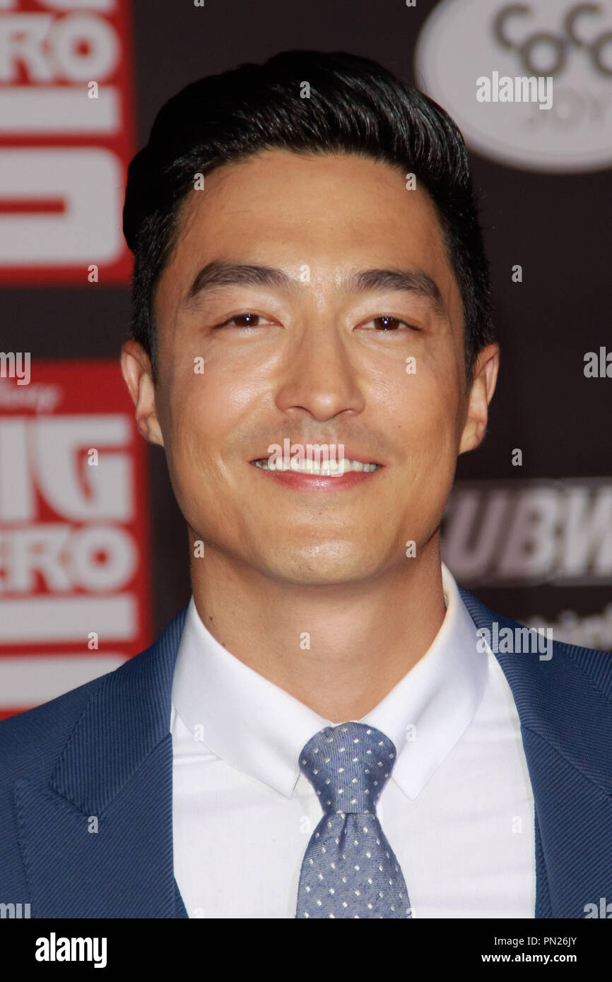 Daniel Henney at the Disney premiere of 'Big Hero 6' held at El Capitan Theatre in Hollywood, CA, November 4, 2014. Photo by Joe Martinez / PictureLux Stock Photo