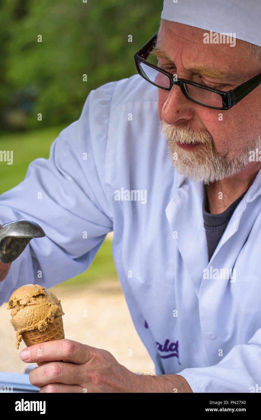 Ice Cream Man Hat High Resolution Stock Photography And Images Alamy