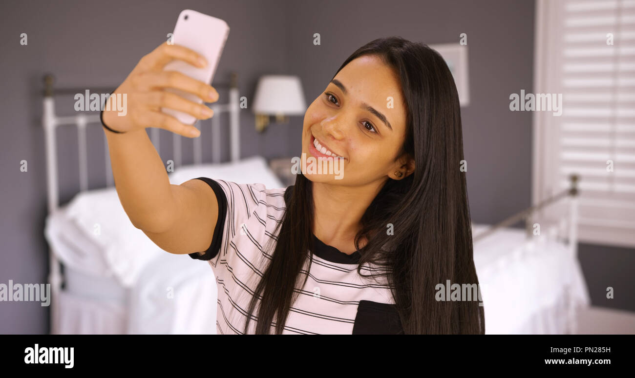 Cute teen gets