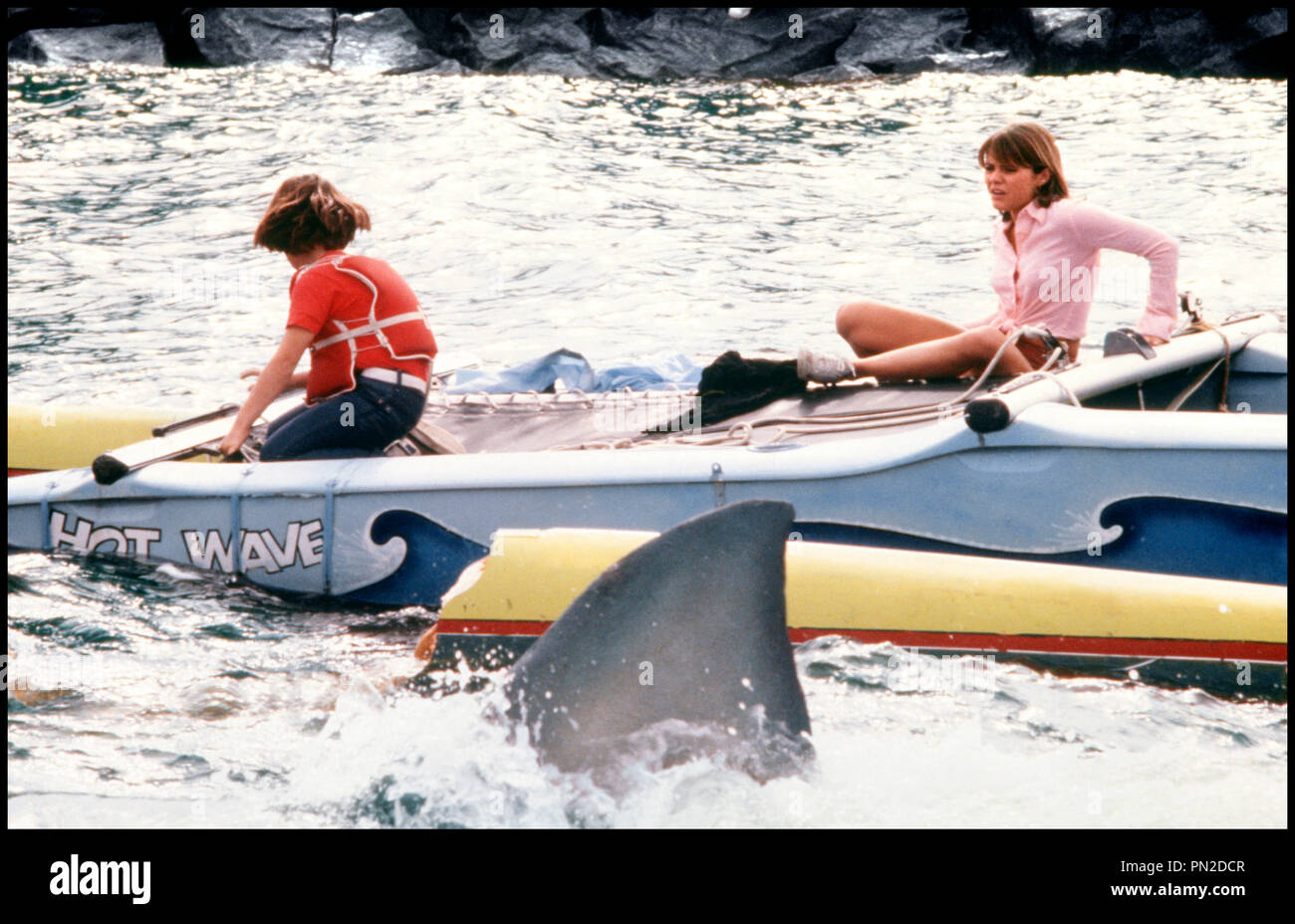 prod-db-universal-pictures-dr-les-dents-de-la-mer-2eme-partie-jaws-2-de-jeannot-szwarc-1978-usa-marc-gilpin-et-donna-wilkes-danger-requin-catamaran-voile-sequelle-PN2DCR.jpg