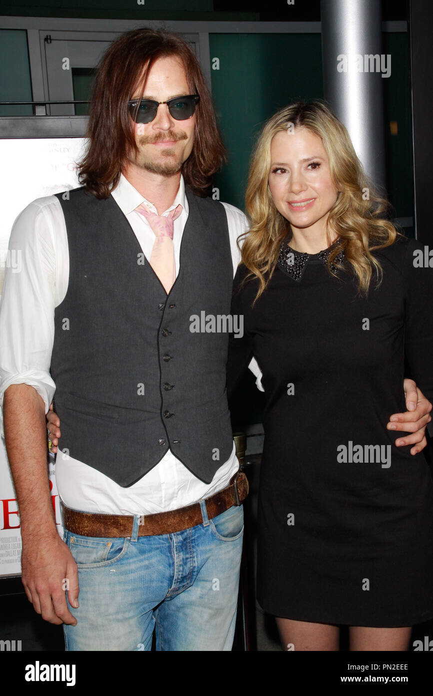 Mira Sorvino and husband Christopher Backus at the Premiere of Pure Flix Entertainment's "Do You Believe" held at Hollywood Archlight Cinemas in Hollywood, CA, March 16, 2015. Photo by Joe Martinez / PictureLux Stock Photo