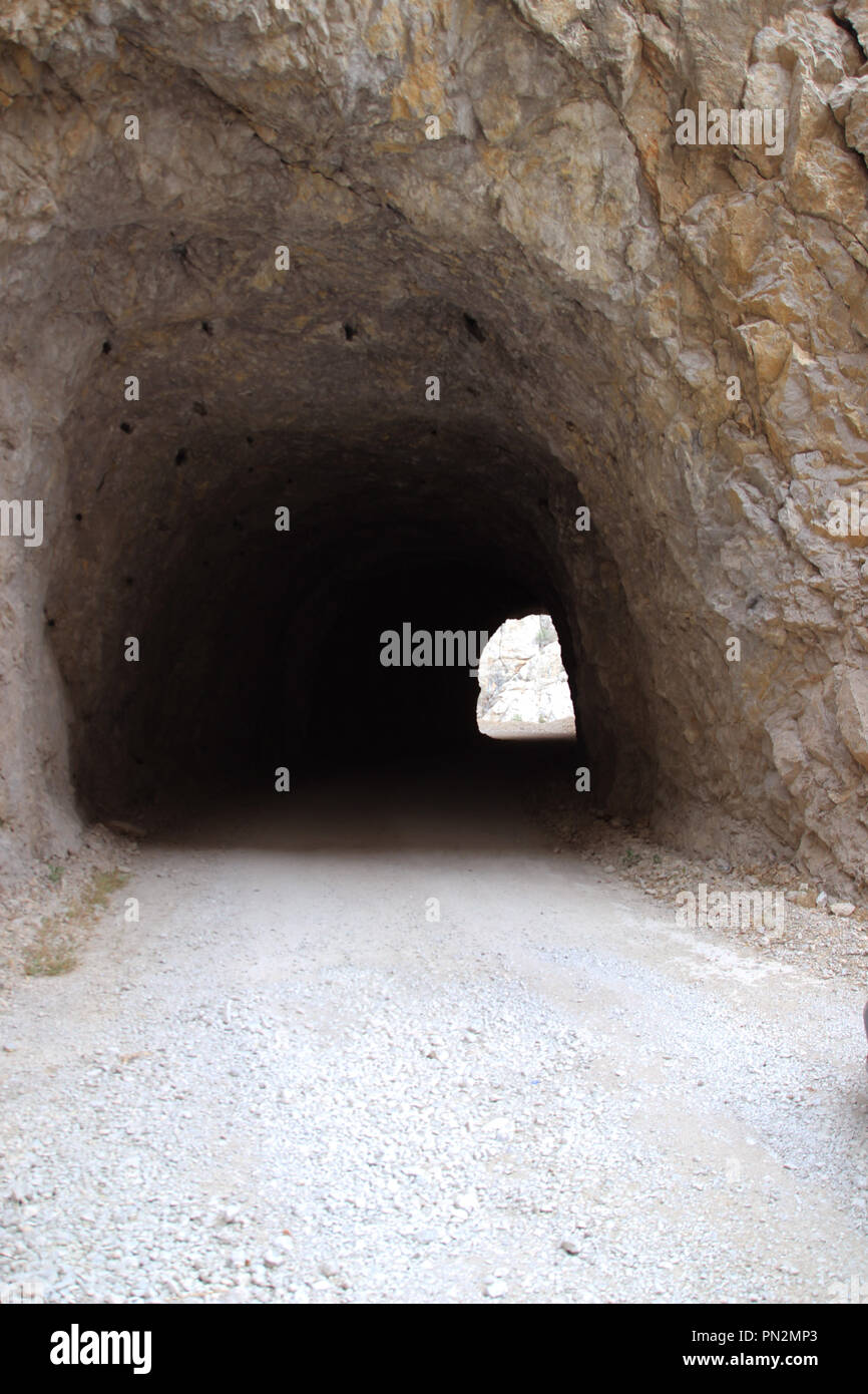 stone road tunnels. TURKEY / KEMALIYE Stock Photo Alamy