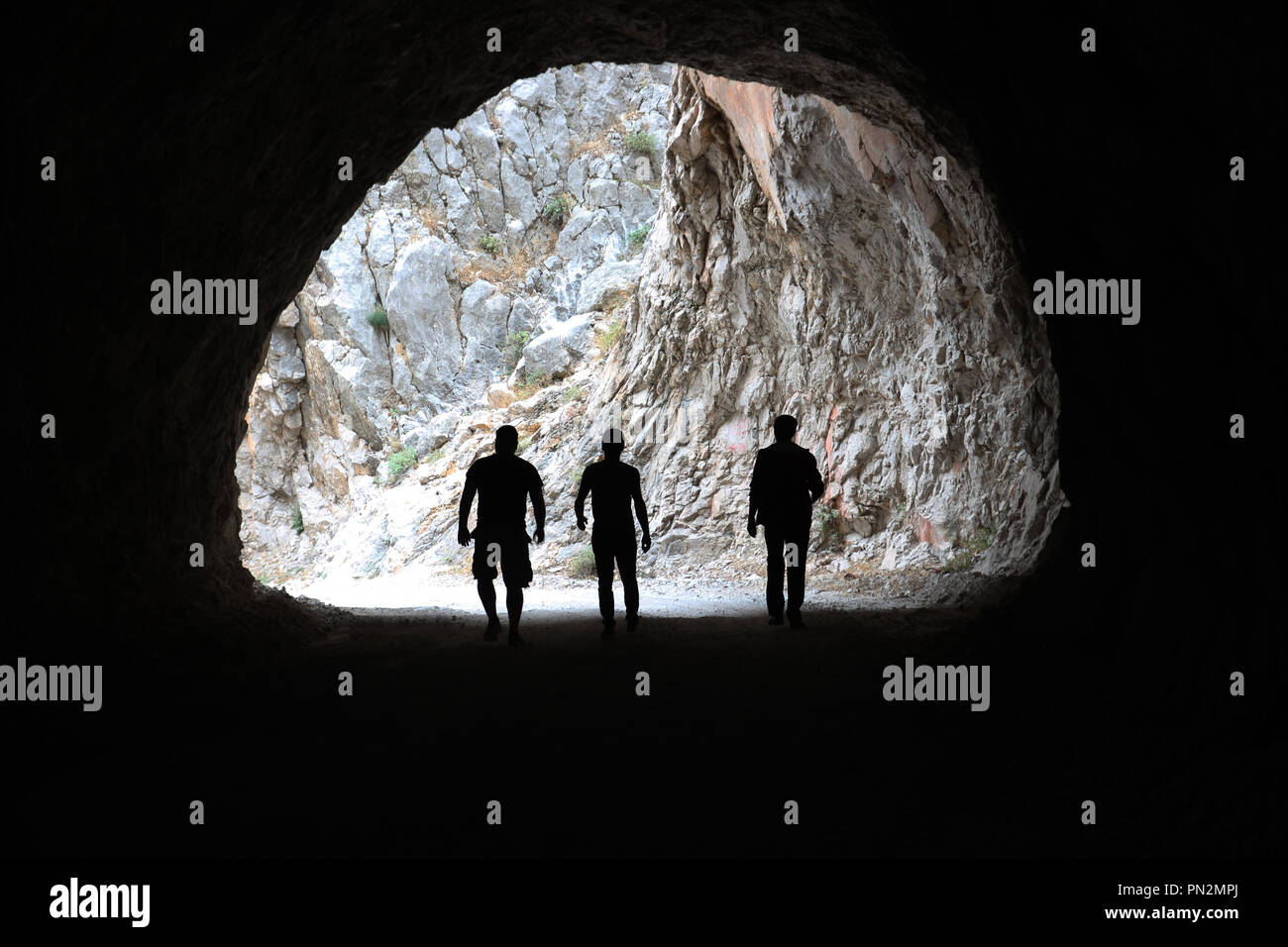 stone road tunnels. TURKEY / KEMALIYE Stock Photo Alamy