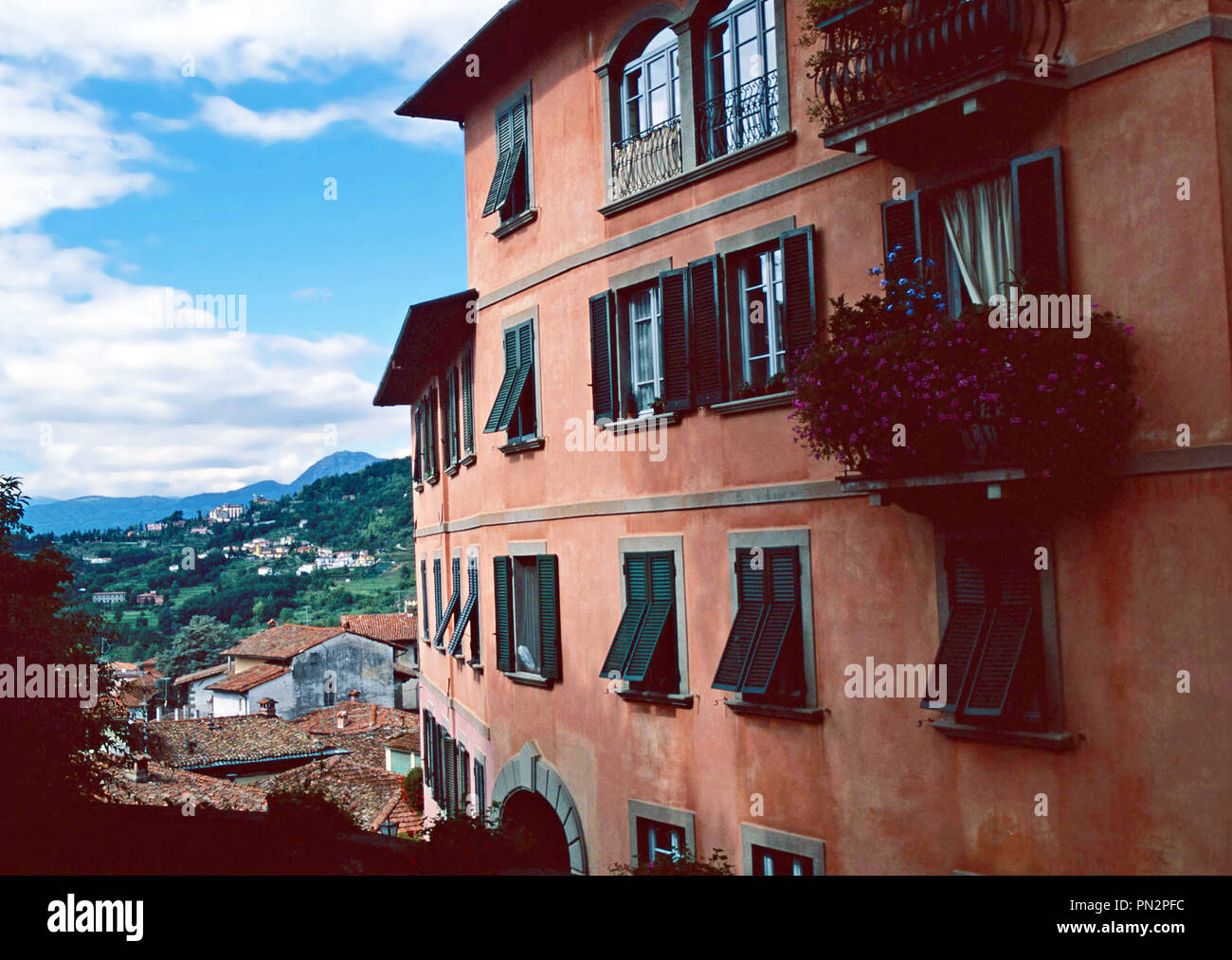 A village in Tuscany,Italy Stock Photo - Alamy