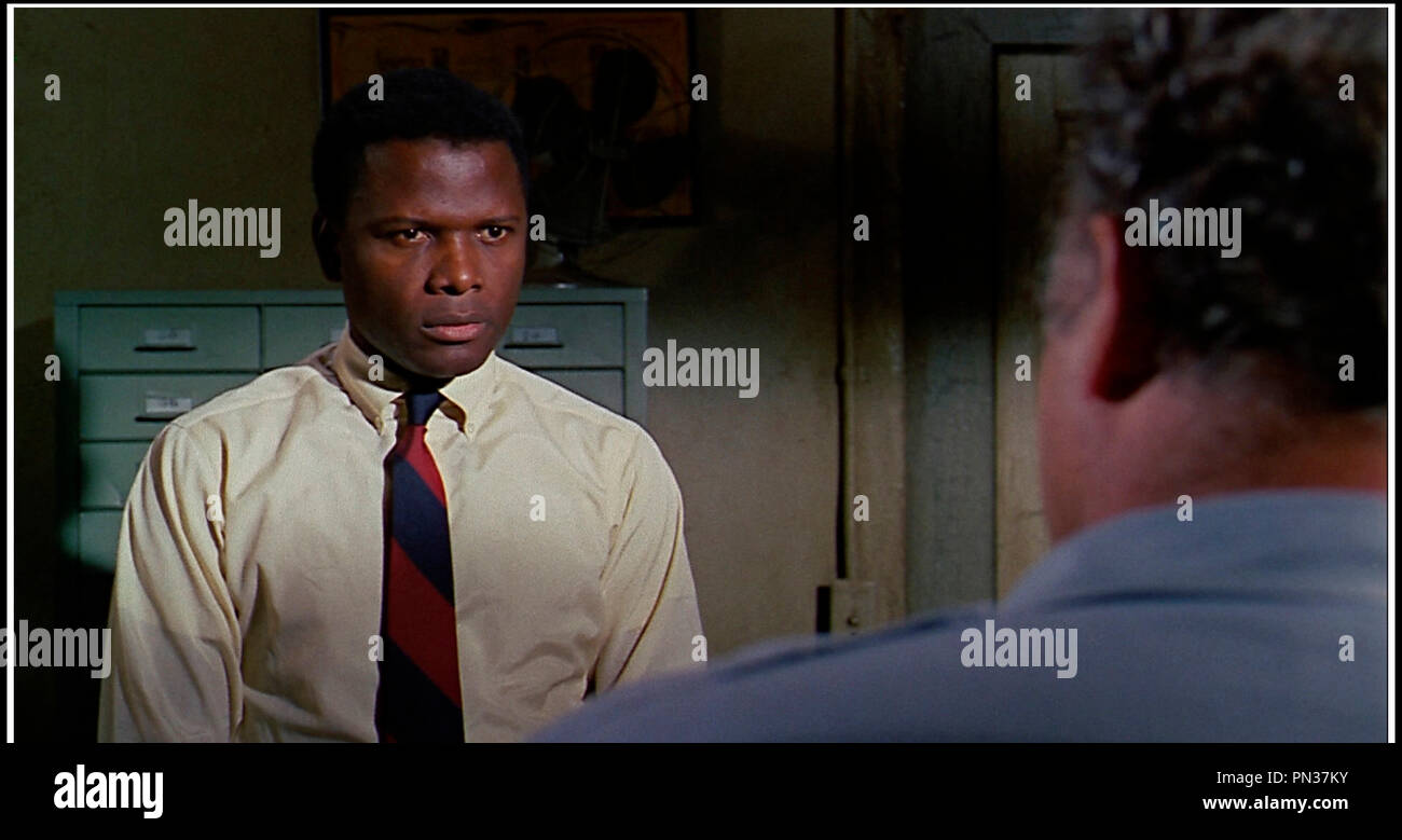 Dans La Chaleur De La Nuit Sidney Poitier In The Heat Of The Night 1967 Stock Photos & In The Heat Of The Night