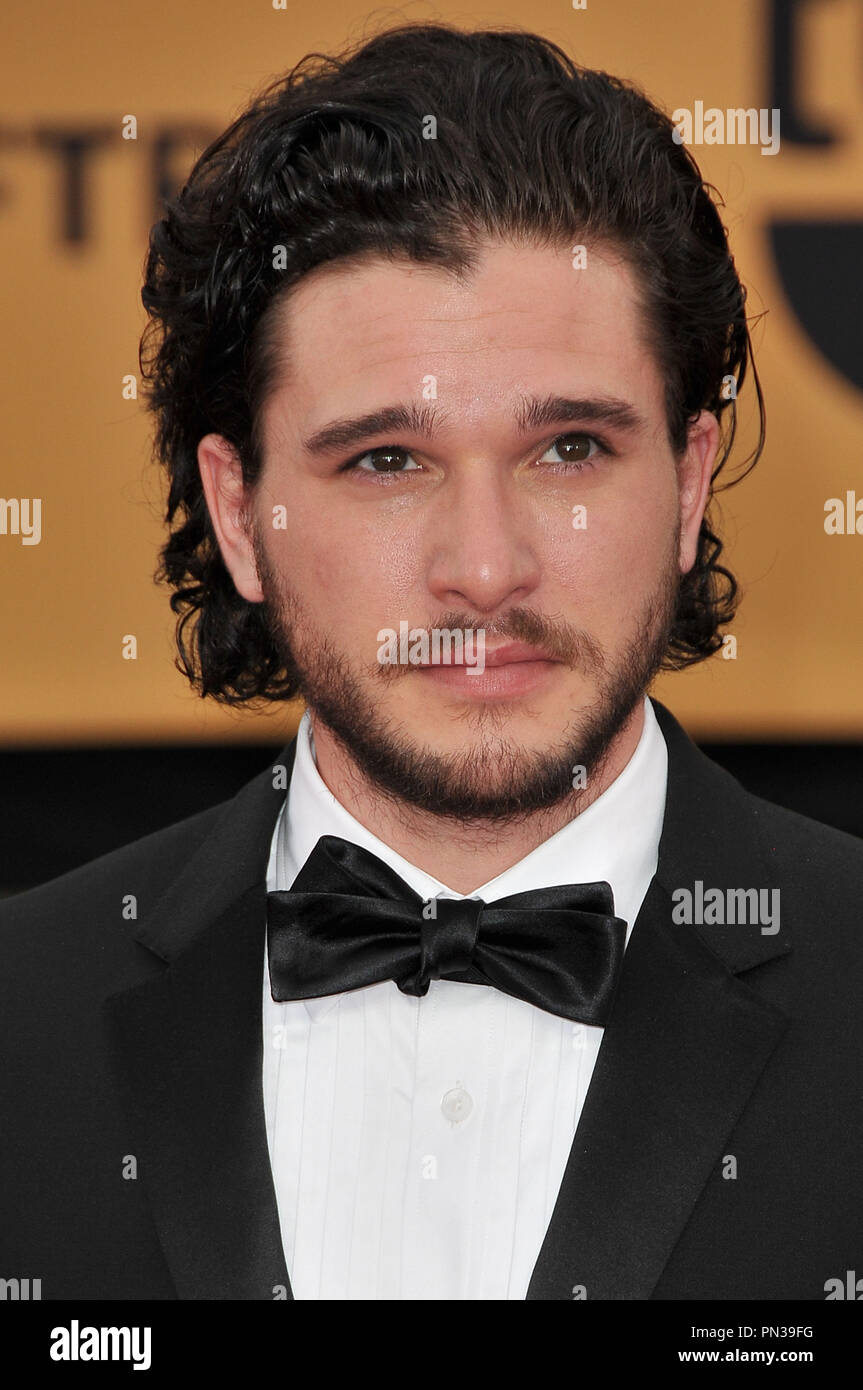 Kit Guard Actor Kit Harington at the 21st Annual Screen Actors Guild Awards held at the ...