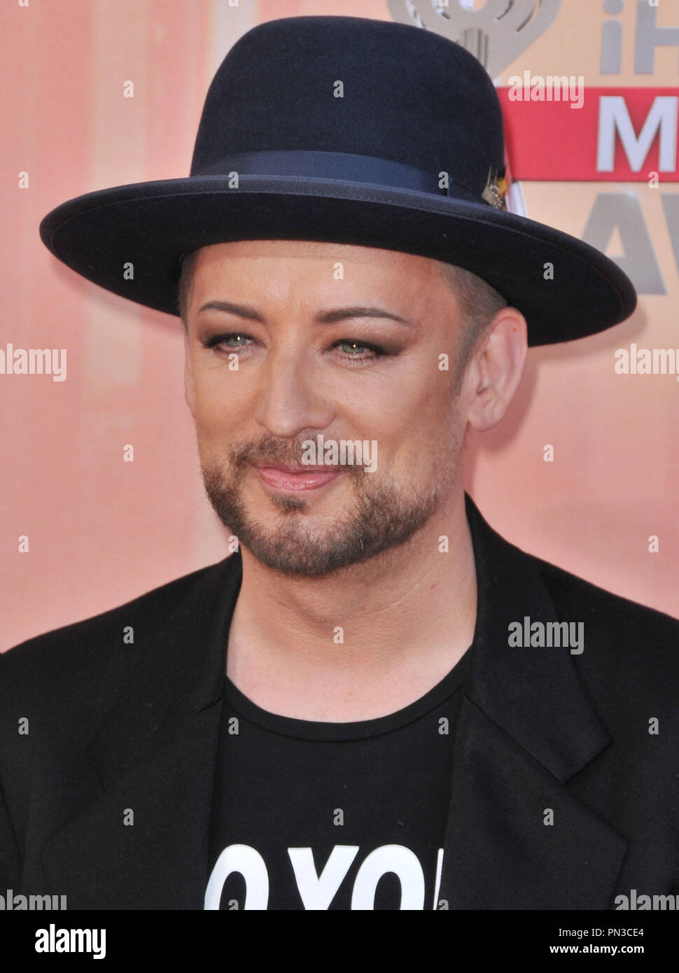 Boy George at the 2015 iHeartRadio Music Awards held at The Shrine ...